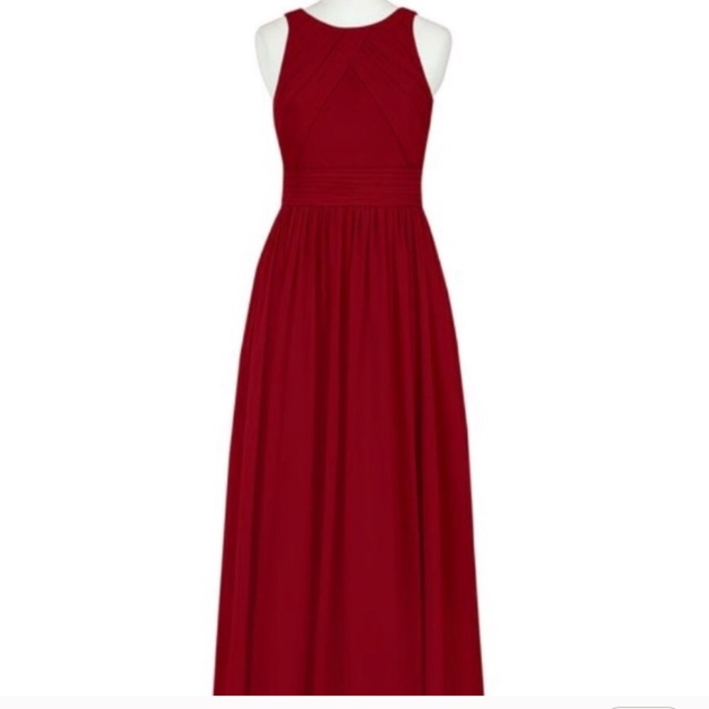 Azazie Harper Bridesmaid Dress Burgundy
